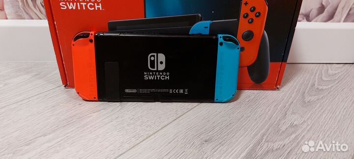 Nintendo switch rev 2 прошитая Чип