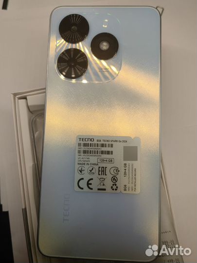 TECNO Spark Go 2024, 4/128 ГБ