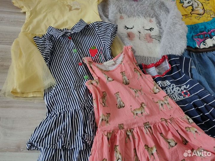 Пакет вещей на девочку 110, 116