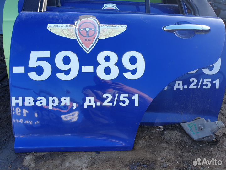 Дверь задняя левая lifan smily 320 смайл смайли