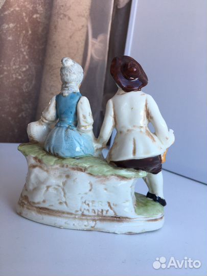 Старинная фарфоровая статуэтка Графенталь Германия