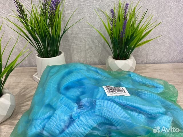 Шапочки одноразовые 50шт