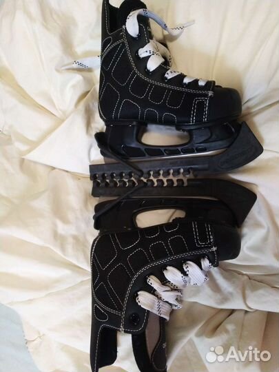 Конькие хоккейные детские