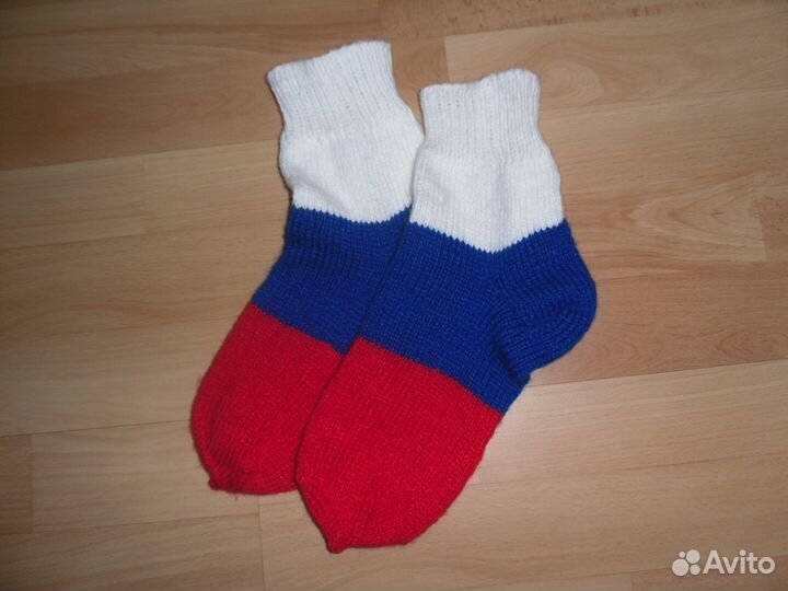 Носки вязаные