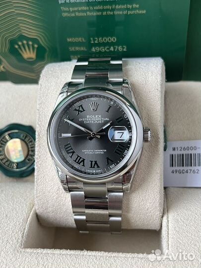 Rolex Datejust 36 Wimbledon 126200