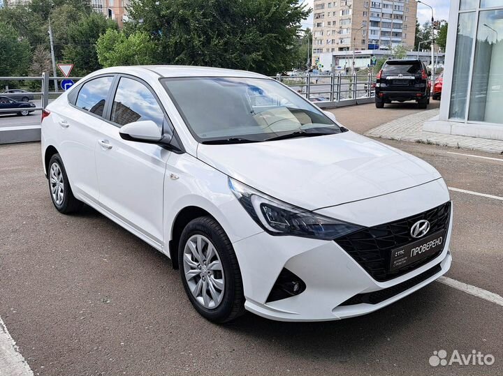 Hyundai Solaris 1.6 AT, 2021, 60 350 км