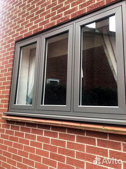 Алюминиевые окна под ключ