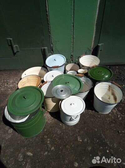 Эмалерованная посуда СССР