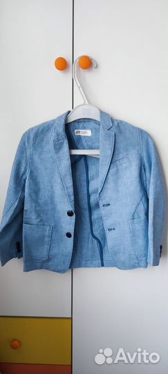 Костюм пиджак и брюки 5-6 лет