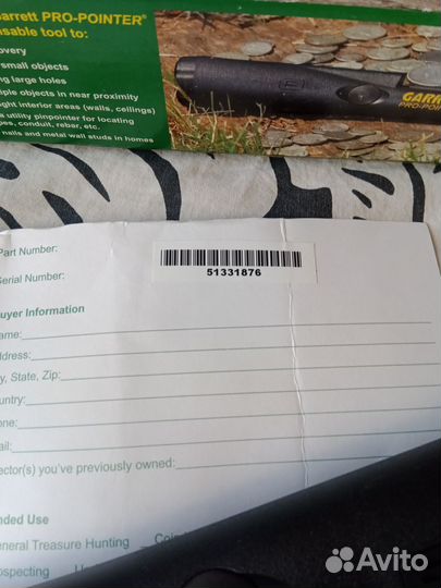 Пинпоинтер Garrett pro-pointer, ориг, новый