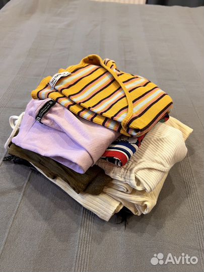 Летние вещи пакетом (S) Zara, H&M, Bershka 9 ед