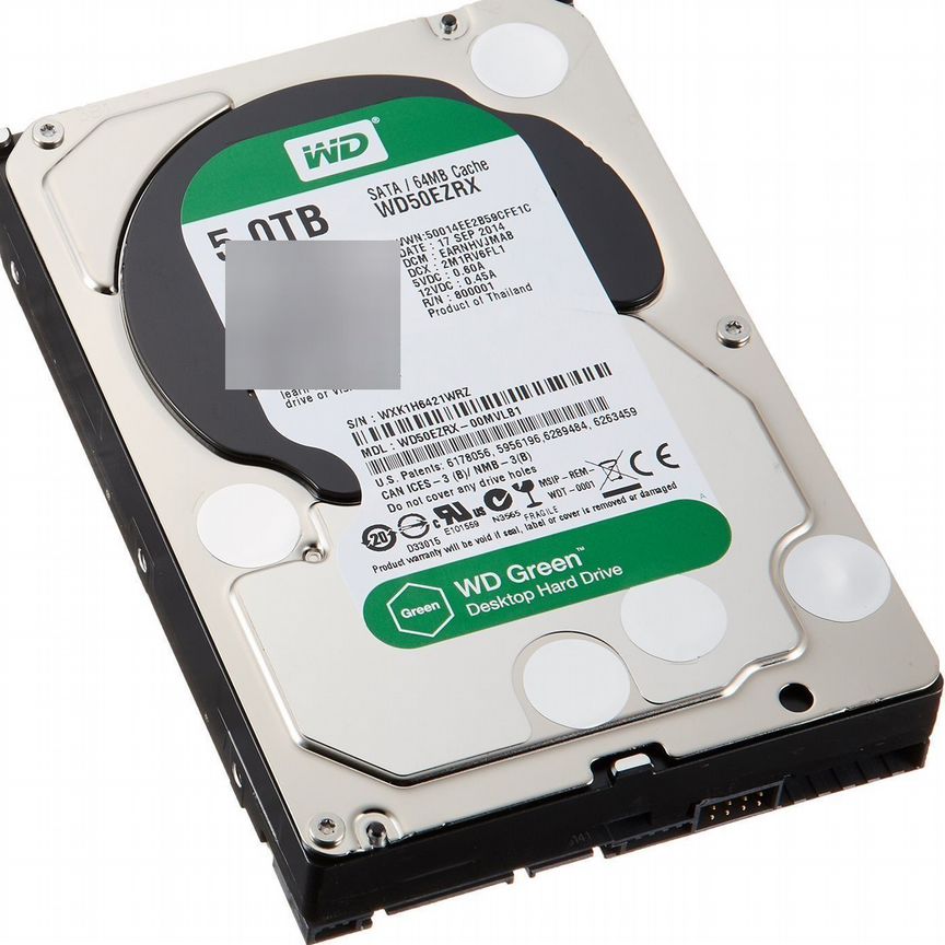 [WD50EZRX] Жесткий Диск Western Digital 5tb Sata Wd50ezrx