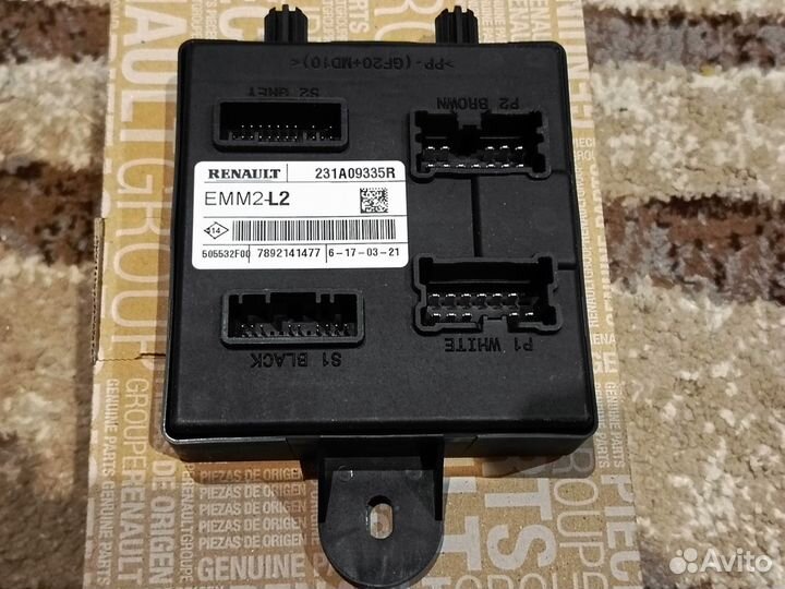 Новый оригинальный блок комфорта Renault Duster 2
