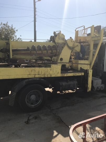 Установка столбов Ж/Б услуги ямобура