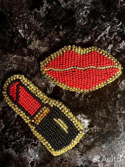 Брошь ручной работы