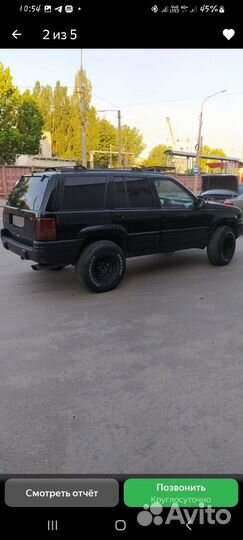 Jeep Grand Cherokee 5.2 AT, 1996, 577 000 км