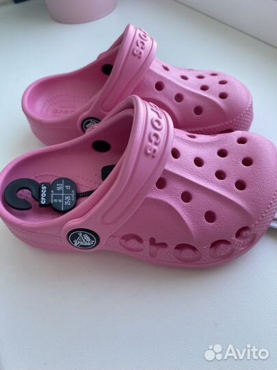 Crocs сабо новые c9