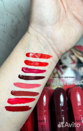 Жидкая матовая помада от Karite суперустойчивая