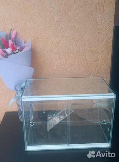 Клетка террариум с дверками (Новый)