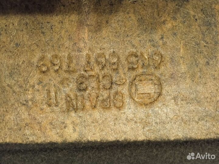 Обшивка задней полки Seat Cordoba (VW Polo lll)