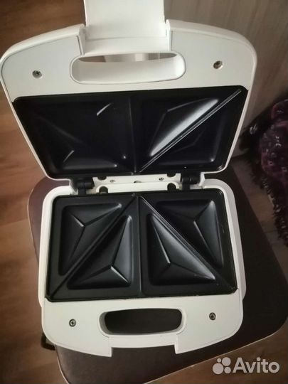 Вафельница, горячий бутерброд