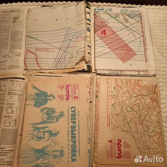 Журналы бурда 1990 2000 2014 год