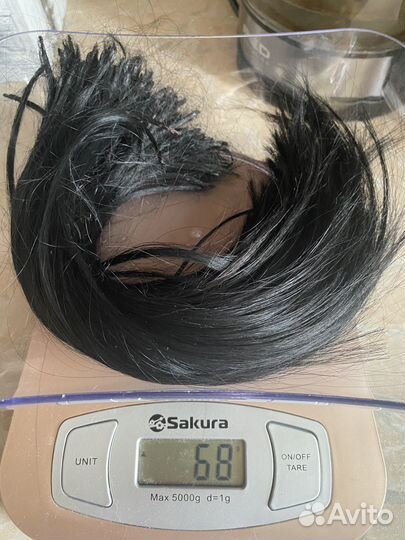 Волосы натуральные