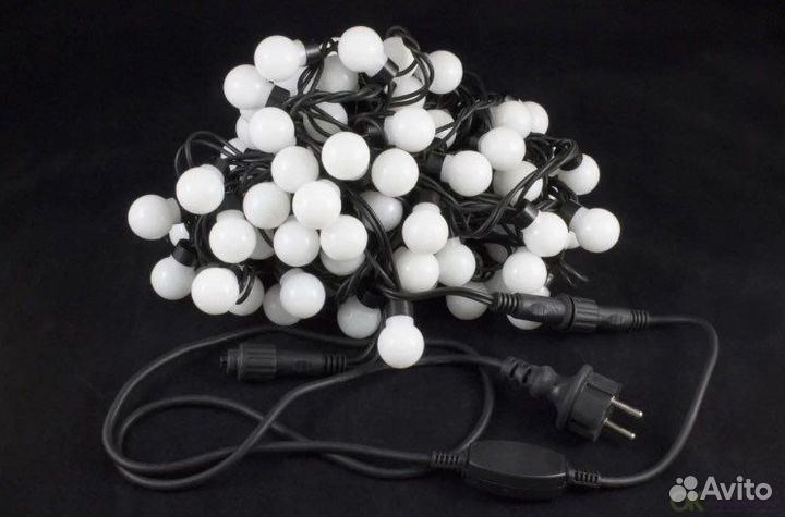 Гирлянда Шарики 9 м Каучук уличная