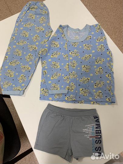 Пакет вещей для мальчика от 5 до 7 лет