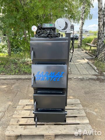 Твердотопливный котел длительного горения