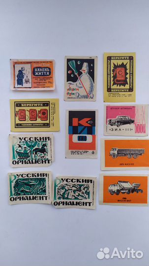 Спичечные этикетки СССР