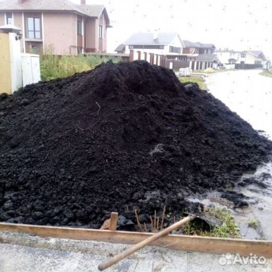 Земля плодородная Для сада торф чернозём
