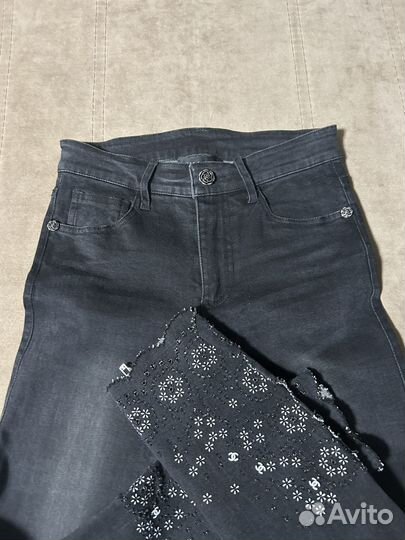 Джинсовые брюки Chanel