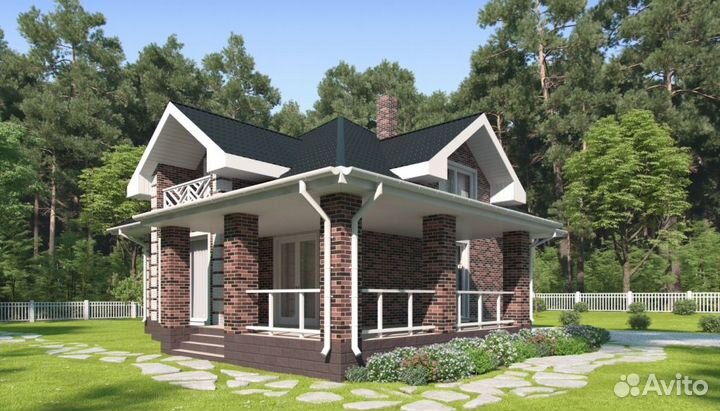 Проекты домов для ипотеки и строительства - 217,6