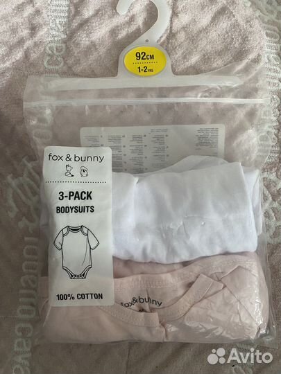Боди для девочки 92