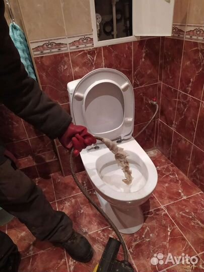 Прочистка канализации, устранение засоров