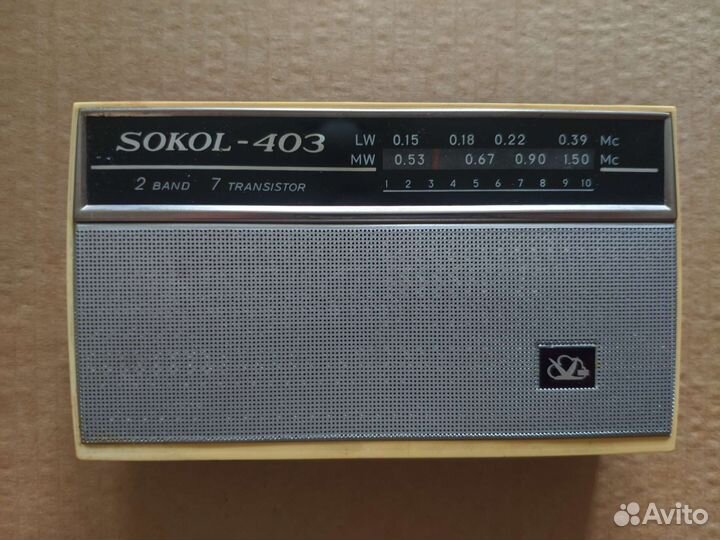 Радиоприемник СССР Sokol-403
