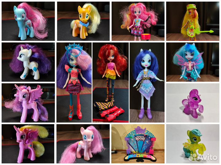 My Little Pony фигурки / пони / эквестрия герлз
