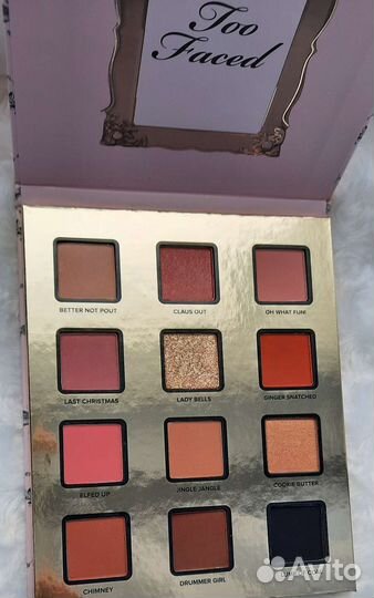 Too faced палетка теней лимитированная новая