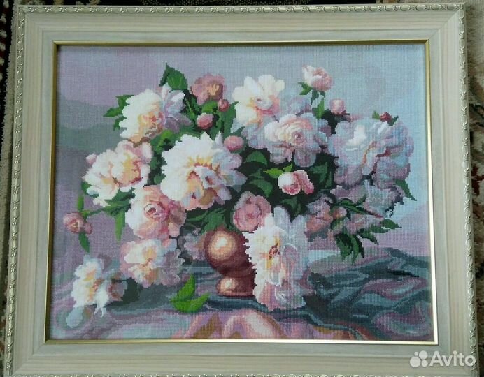 Картина вышитая крестом