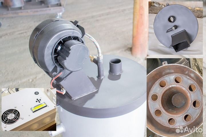 Котел на отработке