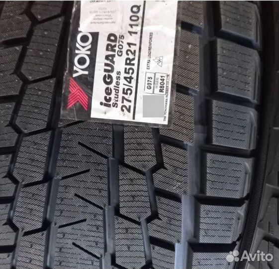 Yokohama Ice Guard SUV G075 275/45 R21 и 315/40 R21 115Q