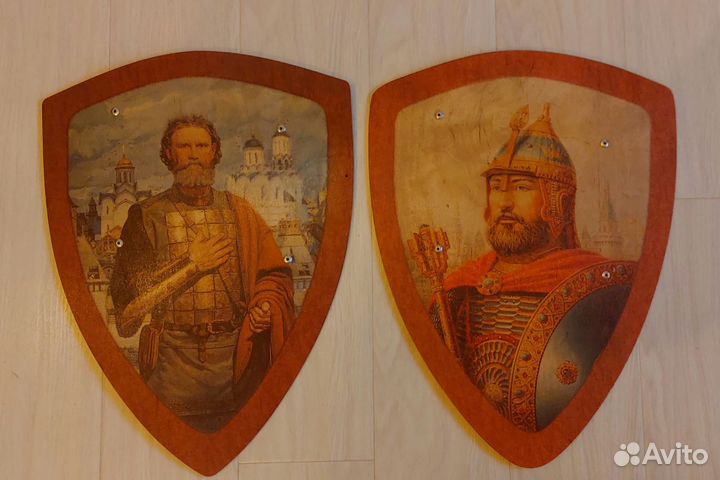 Деревянный щит детский большой