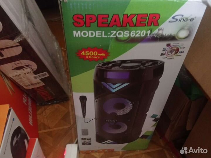 Блютуз Колонка мощная zqs6203/6201