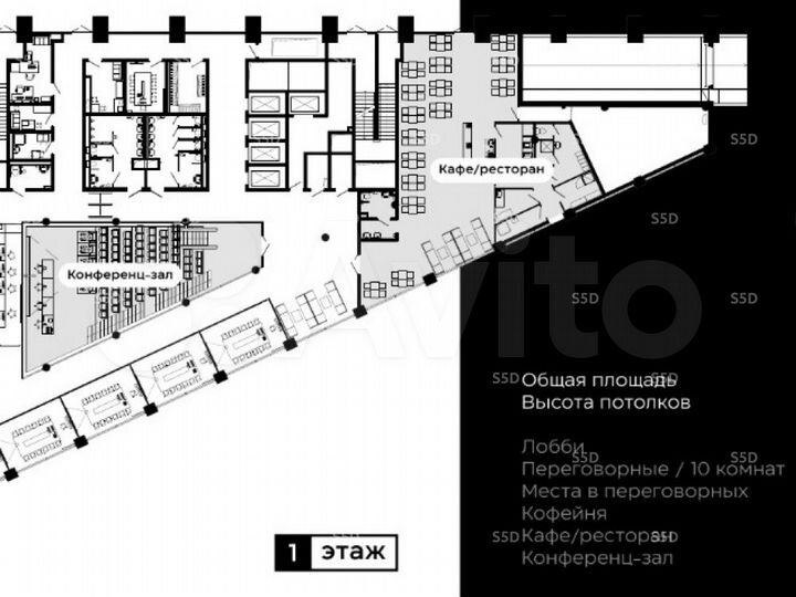 Сдам помещение свободного назначения, 163 м²