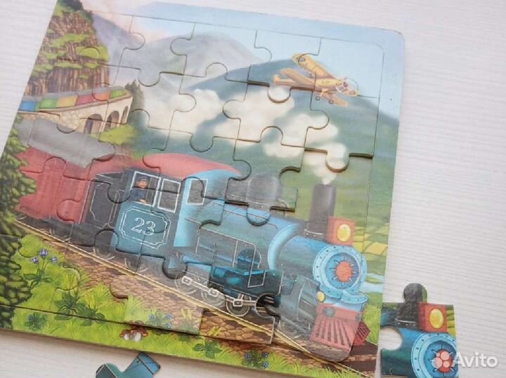 Деревянные пазлы