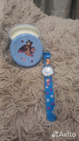 Часики детские Маша Медведь