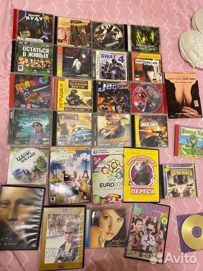 Компьютерные игры, фильмы, диски