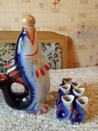 Штофы и графины СССР фарфор