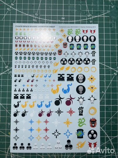 Декали Chaos Space Marine